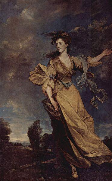 Sir Joshua Reynolds Portrait of Lady Jane Halliday oil painting image